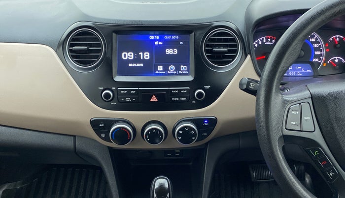 2017 Hyundai Grand i10 SPORTZ (O) 1.2 AT VTVT, Petrol, Automatic, 55,549 km, Air Conditioner