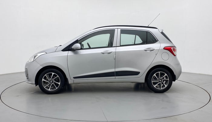 2017 Hyundai Grand i10 SPORTZ (O) 1.2 AT VTVT, Petrol, Automatic, 55,549 km, Left Side