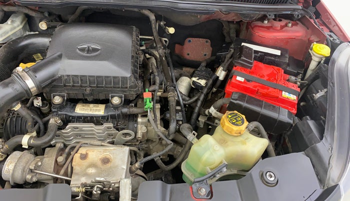 2019 Tata NEXON XZA PLUS PETROL DUAL TONE, Petrol, Automatic, 81,250 km, Engine View - Left