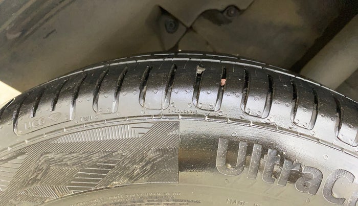 2019 Tata NEXON XZA PLUS PETROL DUAL TONE, Petrol, Automatic, 81,250 km, Right Rear Tyre Tread