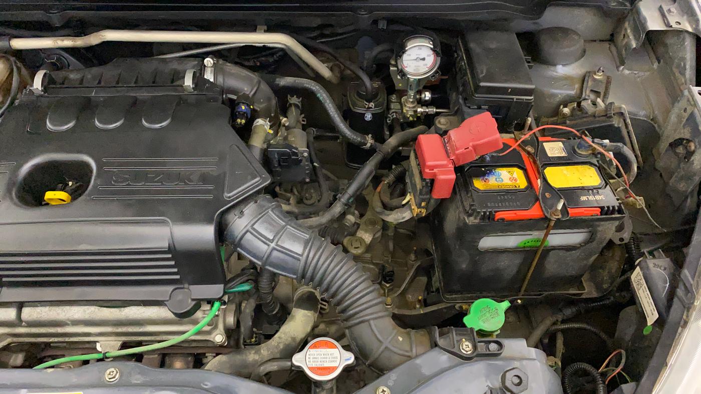 2020 Maruti Celerio VXI (O) CNG, CNG, Manual, 35,311 km, Engine View - Left