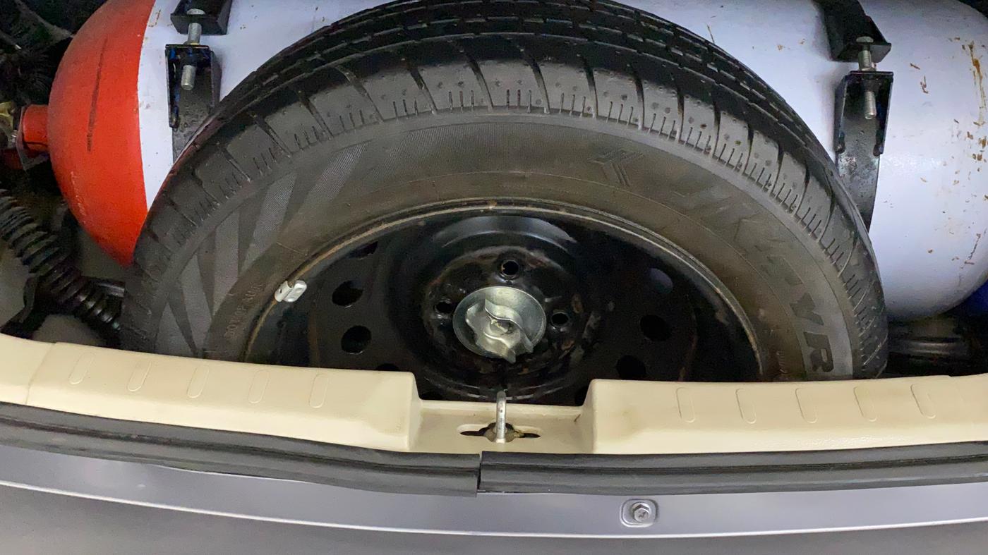 2020 Maruti Celerio VXI (O) CNG, CNG, Manual, 35,311 km, Spare Tyre