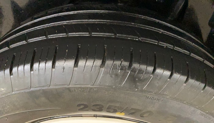 2020 Tata Harrier XM 2.0L KRYOTEC, Diesel, Manual, 95,754 km, Right Rear Tyre Tread
