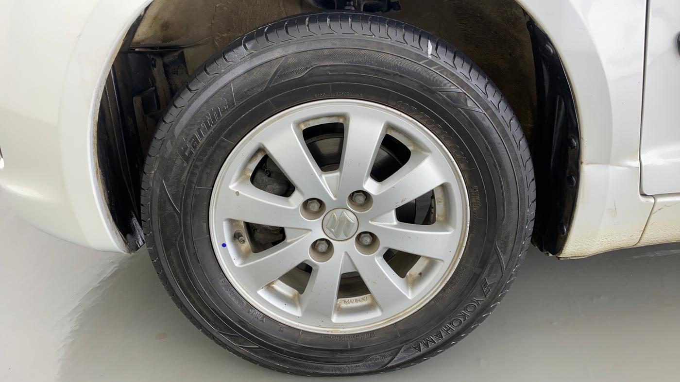 2011 Maruti Swift ZXI D, Petrol, Manual, 79,489 km, Left Front Wheel