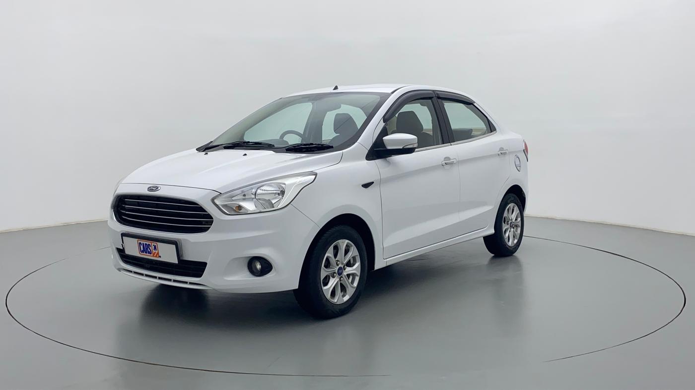2017 Ford Figo Aspire 1.2 TITANIUM PETROL, Petrol, Manual, 18,542 km, Left Front Diagonal