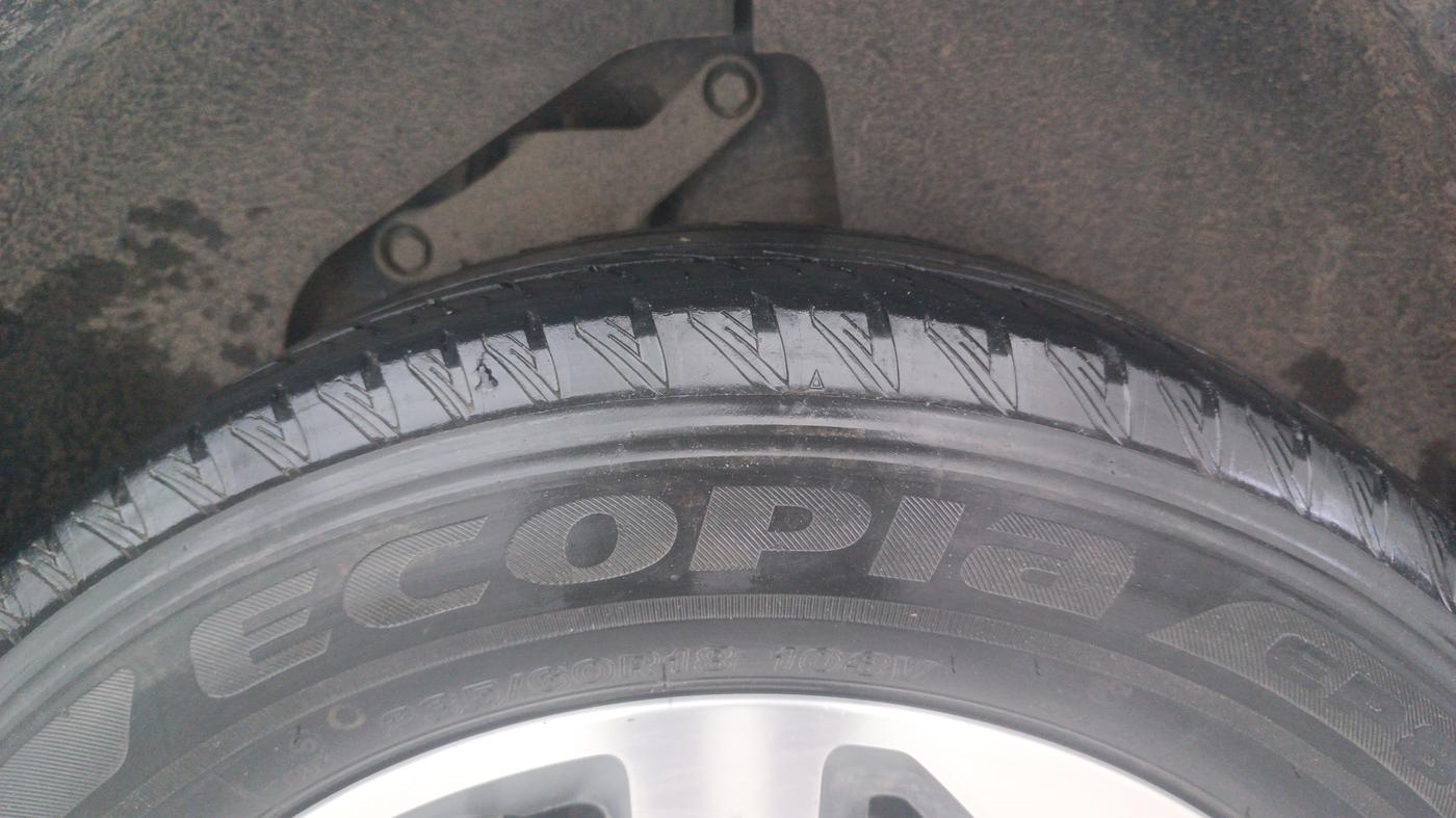 2021 Tata Safari XZ, Diesel, Manual, 64,094 km, Left Rear Tyre Tread