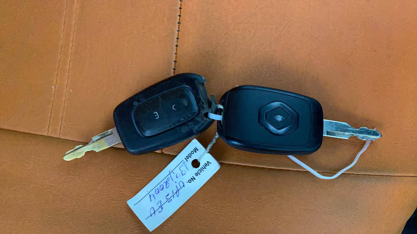 2020 Renault Kwid CLIMBER 1.0 (O), CNG, Manual, 47,123 km, Key Close Up