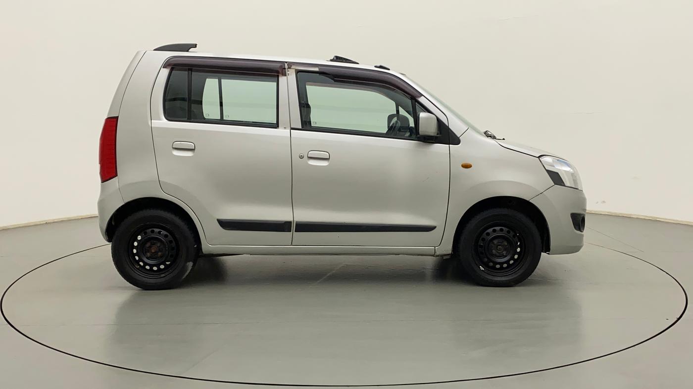 2011 Maruti Wagon R 1.0 VXI, Petrol, Manual, 92,129 km, Right Side View