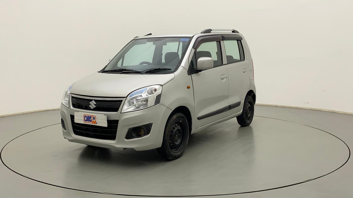 2011 Maruti Wagon R 1.0 VXI, Petrol, Manual, 92,129 km, Left Front Diagonal