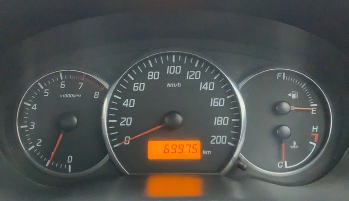 2010 Maruti Swift Dzire VXI, Petrol, Manual, 69,975 km, Odometer Image