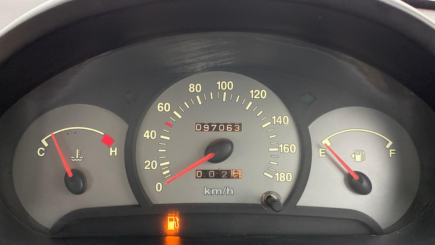 2013 Hyundai Santro Xing GLS, Petrol, Manual, 97,091 km, Odometer Image