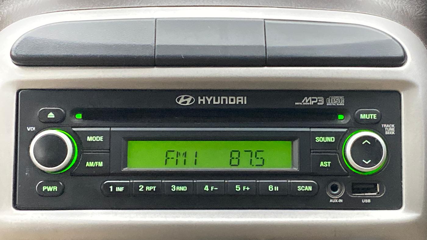 2013 Hyundai Santro Xing GLS, Petrol, Manual, 97,091 km, Infotainment System