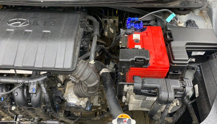 2023 Hyundai GRAND I10 NIOS SPORTZ AMT 1.2 KAPPA VTVT, Petrol, Automatic, 11,795 km, Engine View - Left