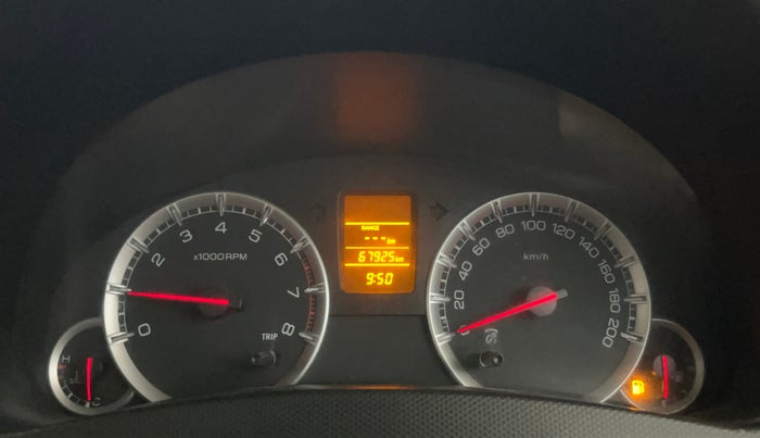2015 Maruti Swift Dzire VXI, Petrol, Manual, 67,837 km, Odometer Image