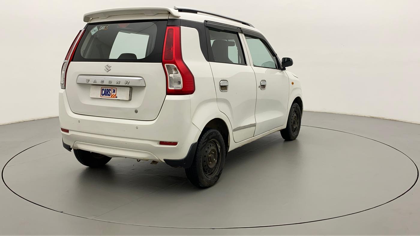 2019 Maruti New Wagon-R LXI CNG 1.0, CNG, Manual, 48,449 km, Right Back Diagonal