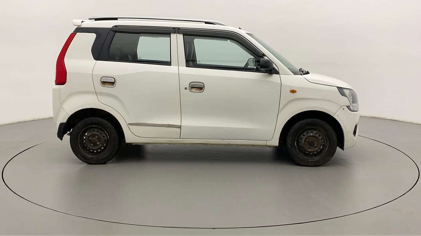 2019 Maruti New Wagon-R LXI CNG 1.0, CNG, Manual, 48,449 km, Right Side View