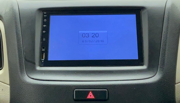 2019 Maruti New Wagon-R LXI CNG 1.0, CNG, Manual, 48,404 km, Infotainment System