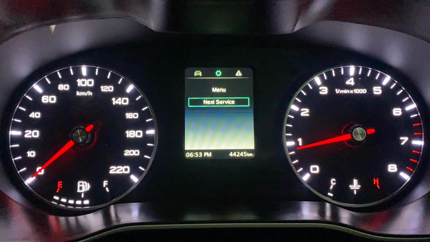 2022 MG ASTOR SUPER EX 1.5 MT, Petrol, Manual, 44,287 km, Odometer Image