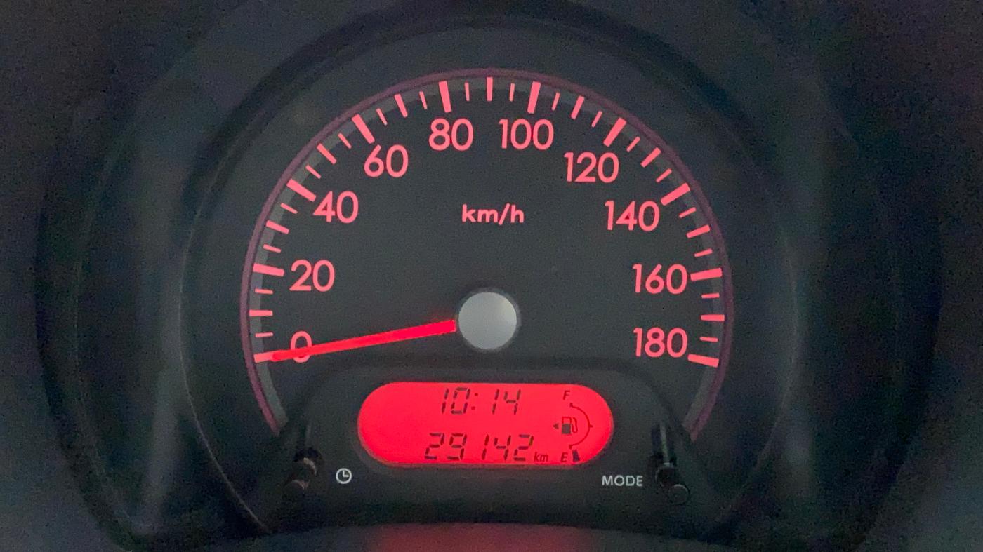 2010 Maruti A Star VXI, Petrol, Manual, 29,141 km, Odometer Image