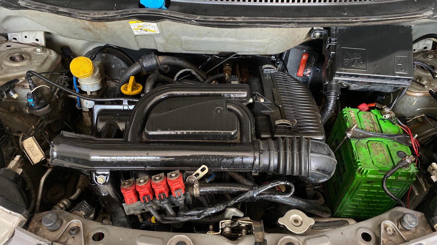 2018 Datsun Redi Go T (O), CNG, Manual, 67,314 km, Engine View