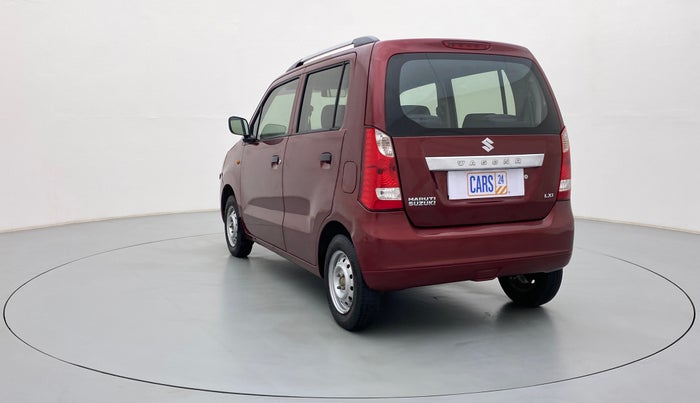 2011 Maruti Wagon R 1.0 LXI, CNG, Manual, 89,050 km, Left Back Diagonal