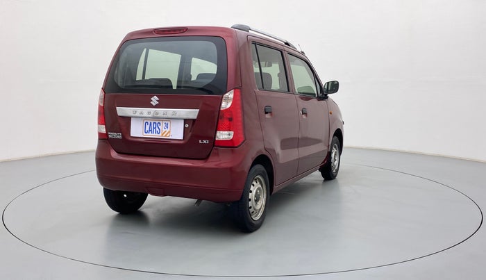2011 Maruti Wagon R 1.0 LXI, CNG, Manual, 89,050 km, Right Back Diagonal
