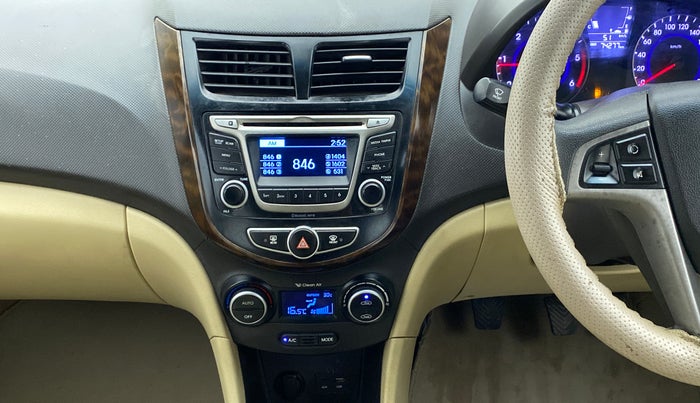 2015 Hyundai Verna FLUIDIC 1.6 CRDI S, Diesel, Manual, 74,345 km, Air Conditioner