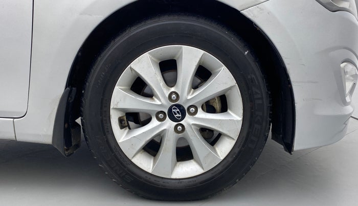2015 Hyundai Verna FLUIDIC 1.6 CRDI S, Diesel, Manual, 74,345 km, Right Front Wheel