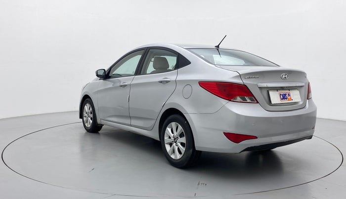2015 Hyundai Verna FLUIDIC 1.6 CRDI S, Diesel, Manual, 74,345 km, Left Back Diagonal
