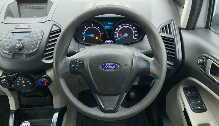 2017 Ford Ecosport TREND 1.5L DIESEL, Diesel, Manual, 96,699 km, Steering Wheel Close Up