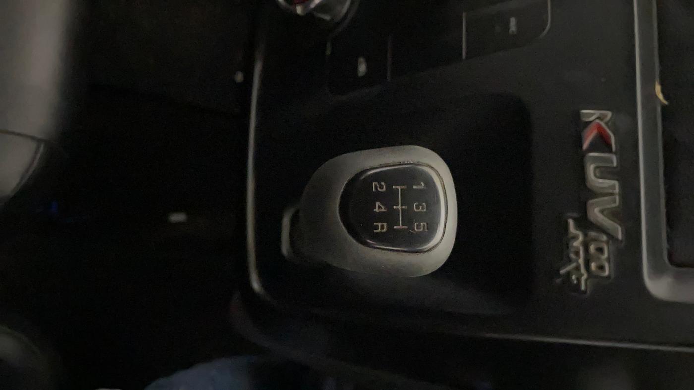 2018 Mahindra Kuv100 K2 TRIP D, Diesel, Manual, 68,537 km, Gear Lever