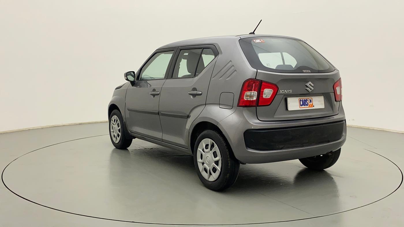 2017 Maruti IGNIS DELTA 1.2 AMT, Petrol, Automatic, 70,859 km, Left Back Diagonal