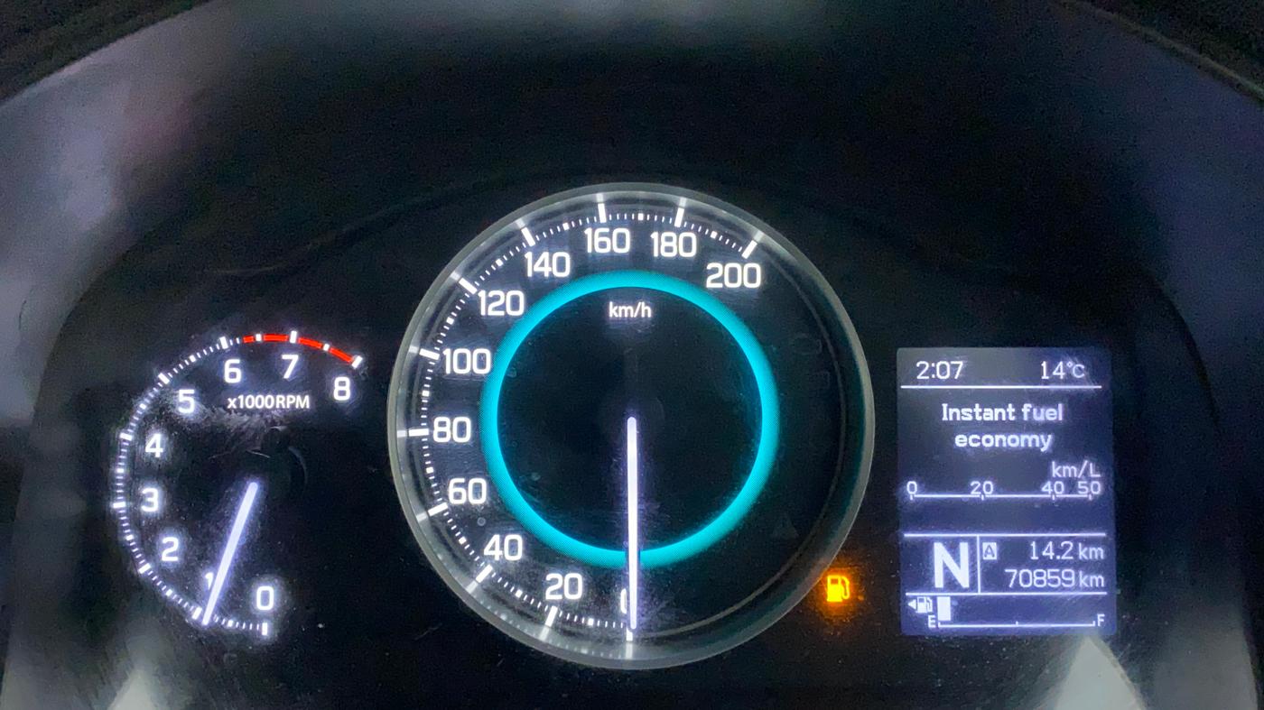 2017 Maruti IGNIS DELTA 1.2 AMT, Petrol, Automatic, 70,859 km, Odometer Image