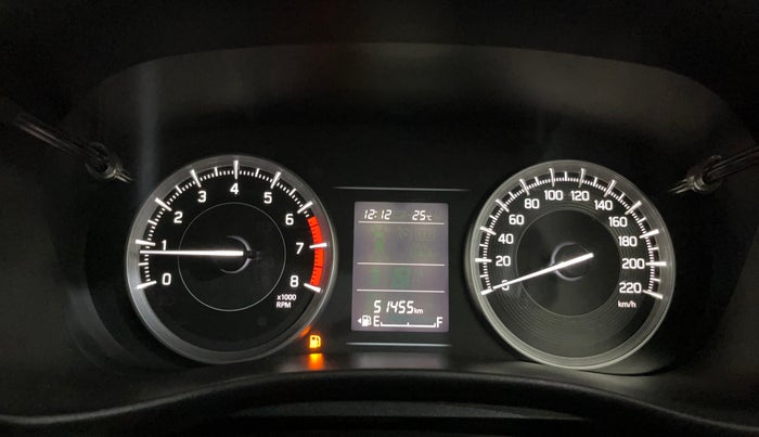 2022 Toyota Glanza E, Petrol, Manual, 51,447 km, Odometer Image