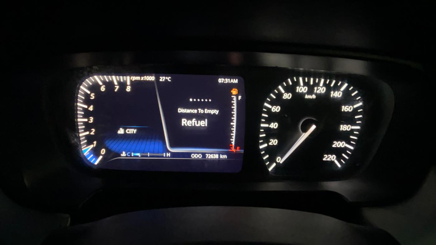 2022 Tata PUNCH CREATIVE  1.2 RTN DUAL TONE, Petrol, Manual, 72,621 km, Odometer Image