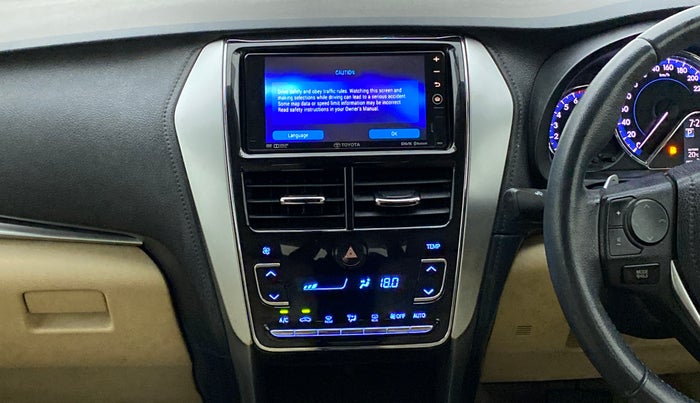 2018 Toyota YARIS VX CVT, Petrol, Automatic, 39,299 km, Air Conditioner