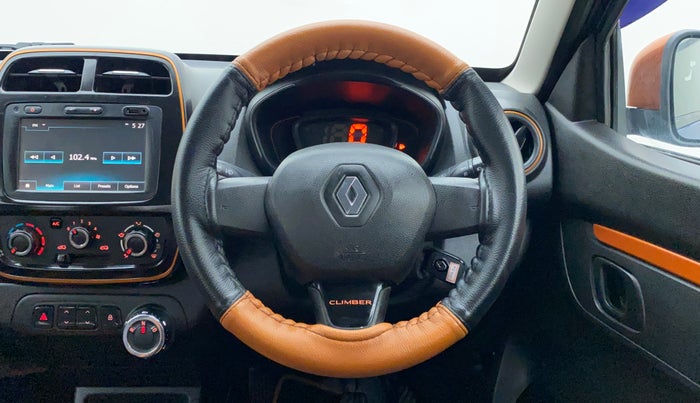 2017 Renault Kwid CLIMBER 1.0 AMT, Petrol, Automatic, 49,779 km, Steering Wheel Close Up