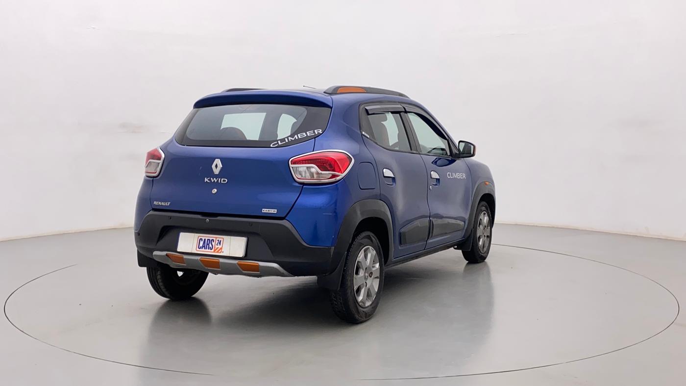 2017 Renault Kwid CLIMBER 1.0 AMT, Petrol, Automatic, 49,779 km, Right Back Diagonal