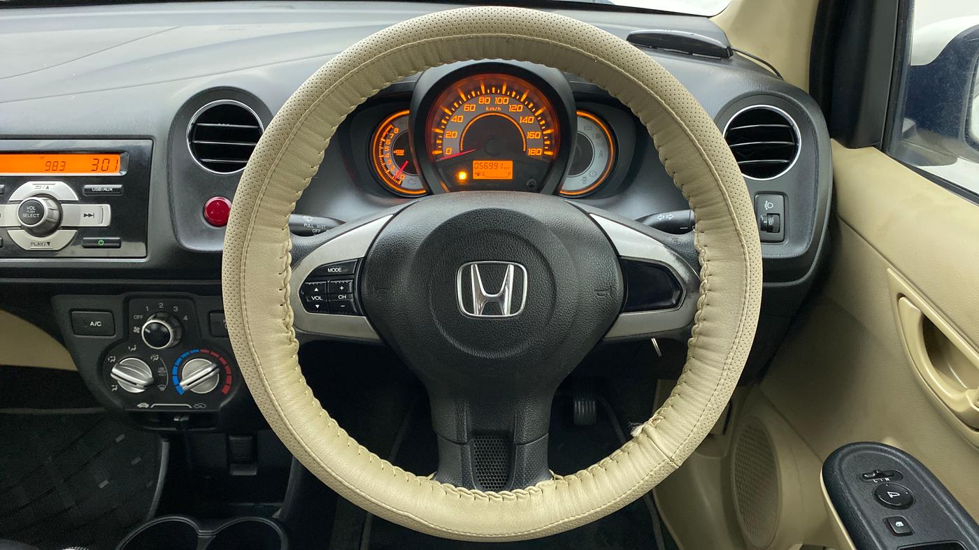 2014 Honda Brio 1.2 S MT I VTEC, Petrol, Manual, 57,022 km, Steering Wheel Close Up
