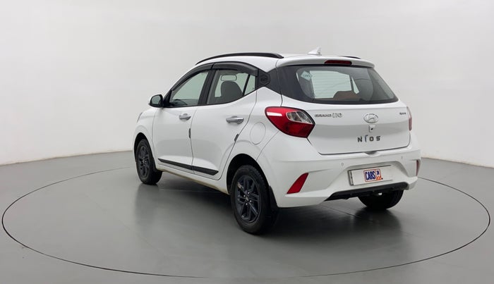 2022 Hyundai GRAND I10 NIOS SPORTZ CNG MT, CNG, Manual, 5,584 km, Left Back Diagonal