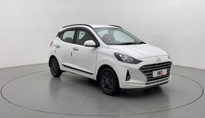2022 Hyundai GRAND I10 NIOS SPORTZ CNG MT, CNG, Manual, 5,584 km, Right Front Diagonal