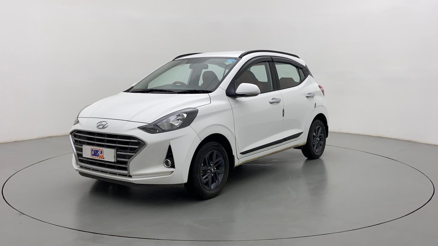 2022 Hyundai GRAND I10 NIOS SPORTZ CNG MT, CNG, Manual, 5,584 km, Left Front Diagonal