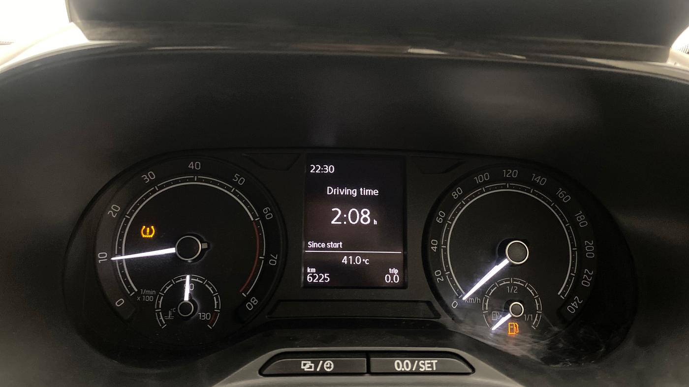 2025 Skoda Kylaq Signature, Petrol, Manual, 6,224 km, Odometer Image