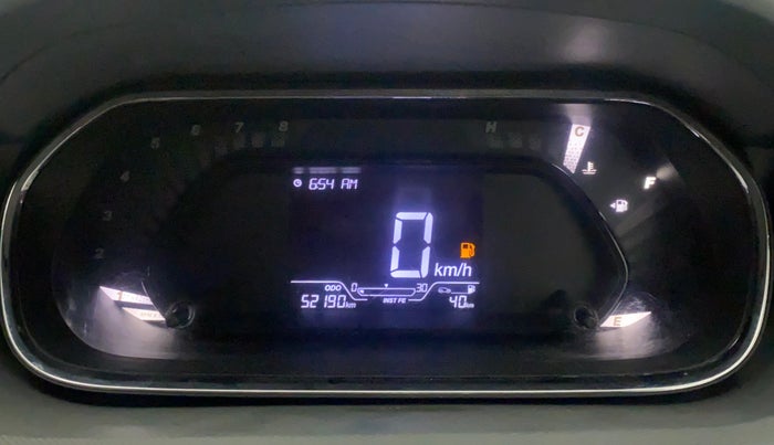 2021 Tata TIGOR XE PETROL, Petrol, Manual, 52,822 km, Odometer Image