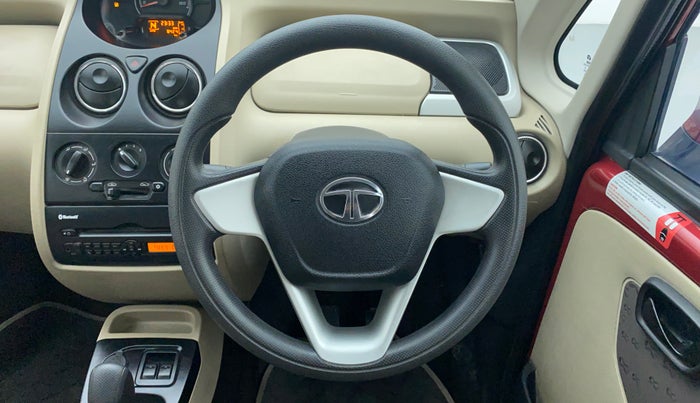 2016 Tata Nano TWIST XTA, Petrol, Automatic, 8,358 km, Steering Wheel Close Up