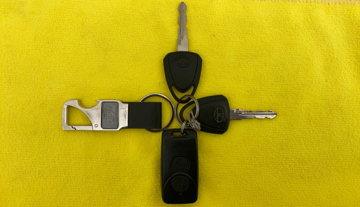 2016 Tata Nano TWIST XTA, Petrol, Automatic, 8,358 km, Key Close up