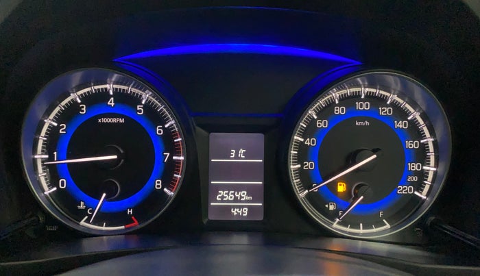 2018 Maruti Baleno DELTA PETROL 1.2, Petrol, Manual, 25,585 km, Odometer Image