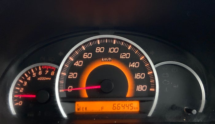 2015 Maruti Wagon R 1.0 VXI, Petrol, Manual, 66,445 km, Odometer Image
