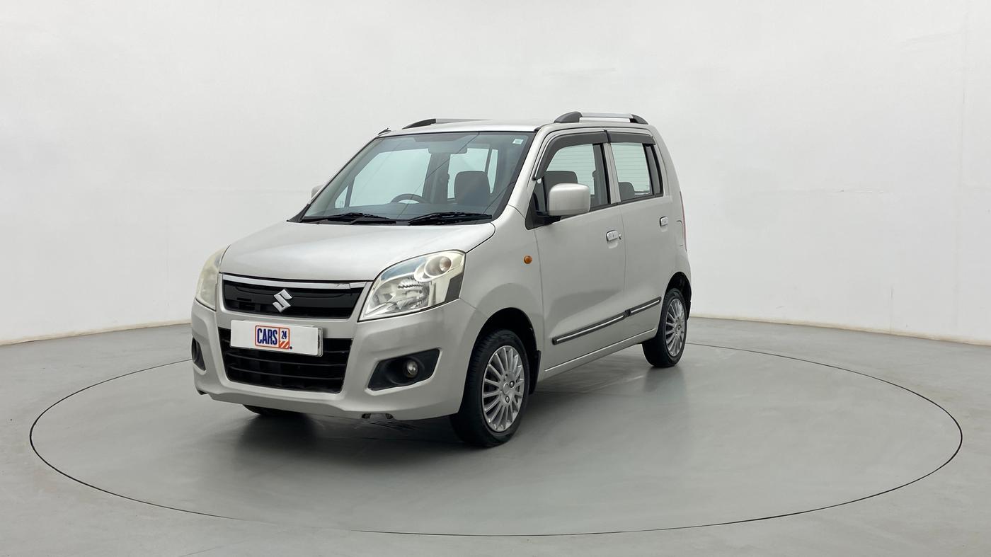 2015 Maruti Wagon R 1.0 VXI, Petrol, Manual, 66,445 km, Left Front Diagonal