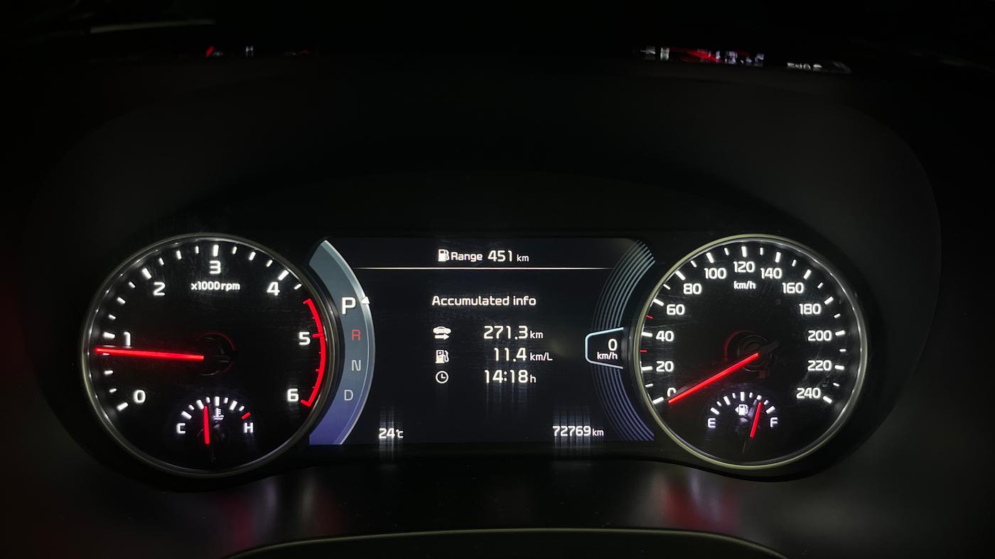 2020 KIA SELTOS HTX PLUS AT1.5 DIESEL, Diesel, Automatic, 72,768 km, Odometer Image